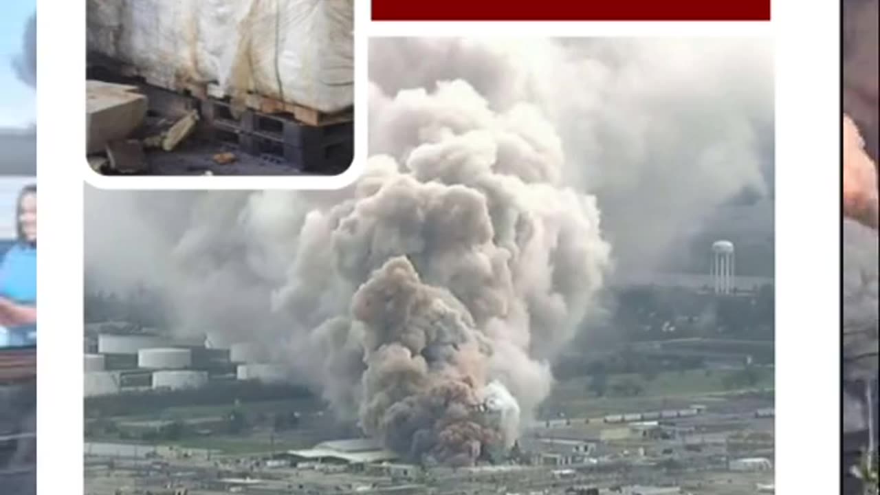Huge Biolab Chemical Fire In Atlanta 09/29/24