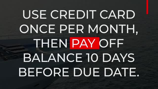 CREDIT TIP OF THE DAY