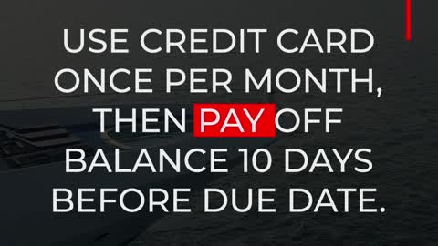 CREDIT TIP OF THE DAY