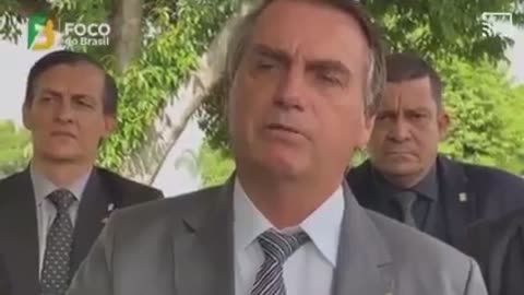 Presidente Bolsonaro fala sobre estado de sítio.