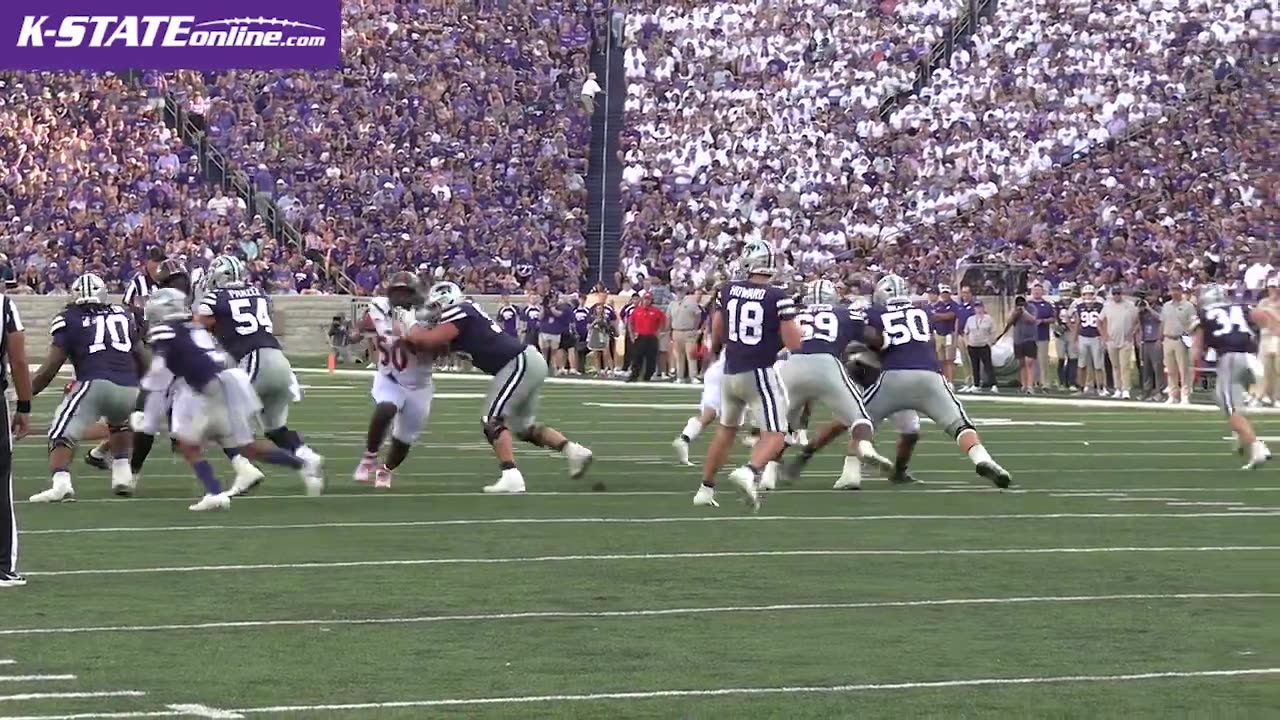 Kansas State QB Will Howard highlights vs SEMO