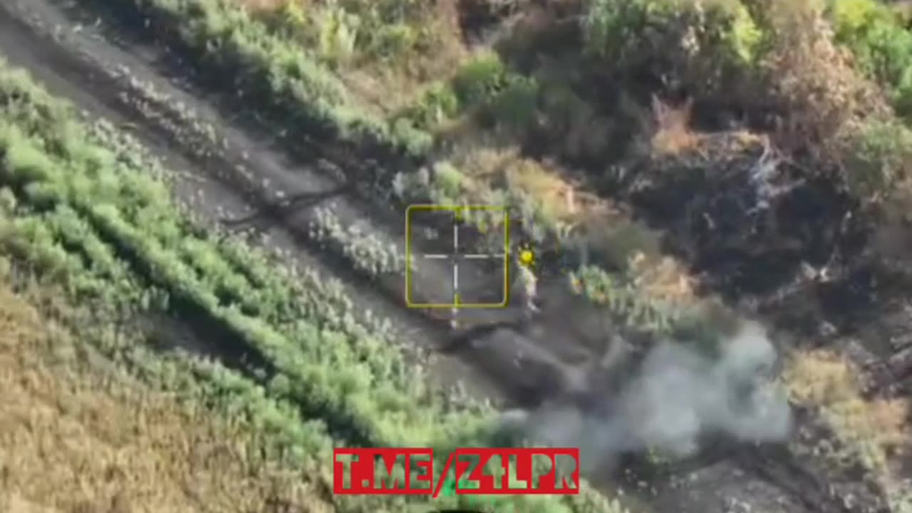 Another Russian soldier repelled an attack by a Ukrainian drone with an assault rifle