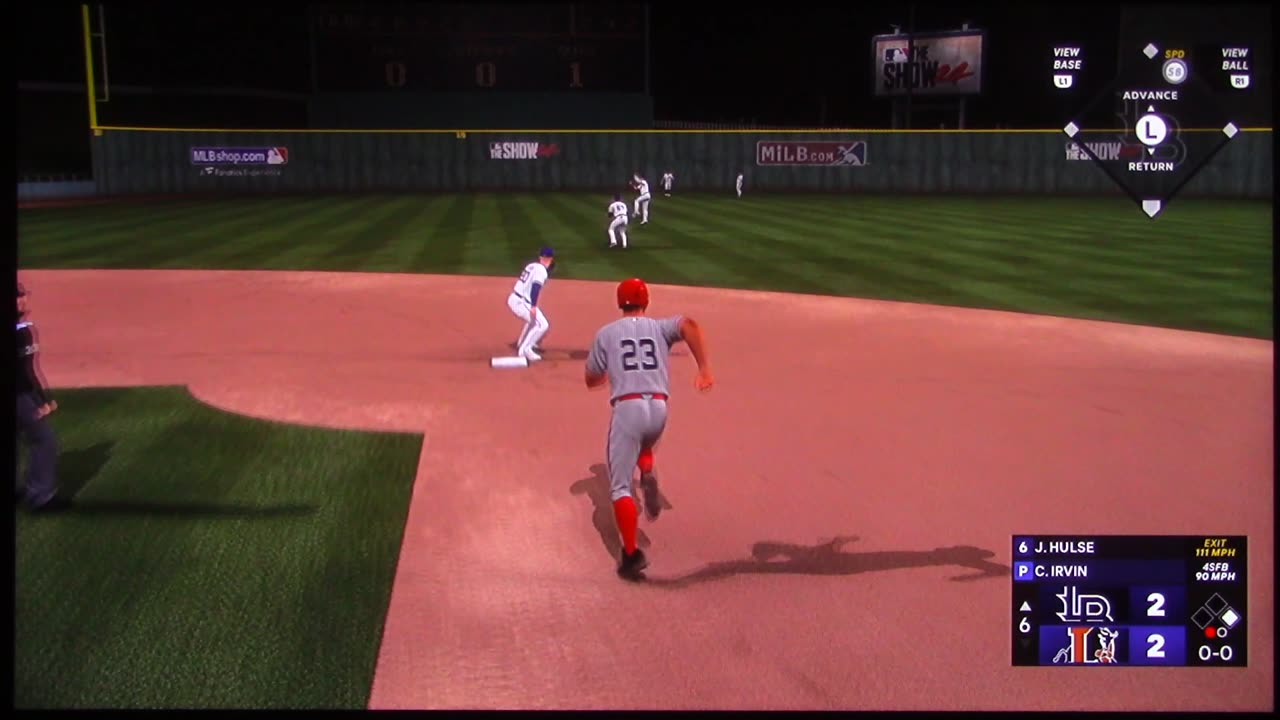 MLB The Show: Louisville Bats vs Durham Bulls (S1 G117)