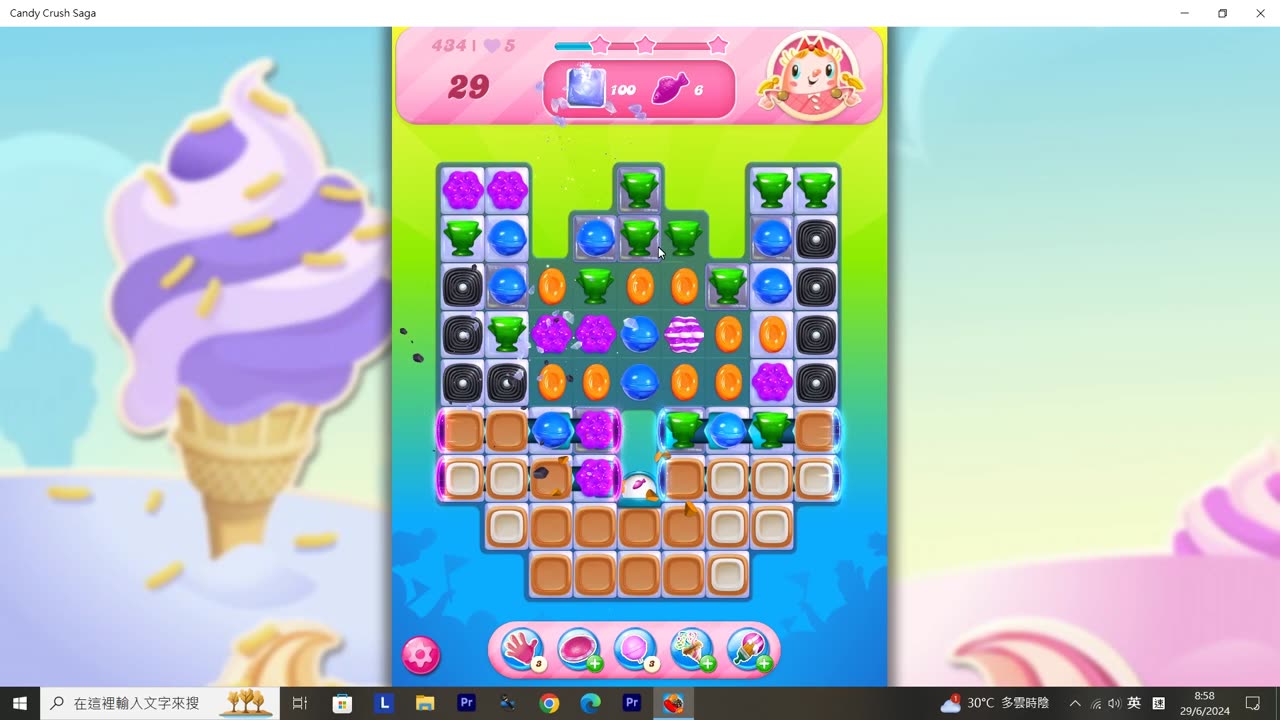 Candy Crush Saga Record (Level 434)