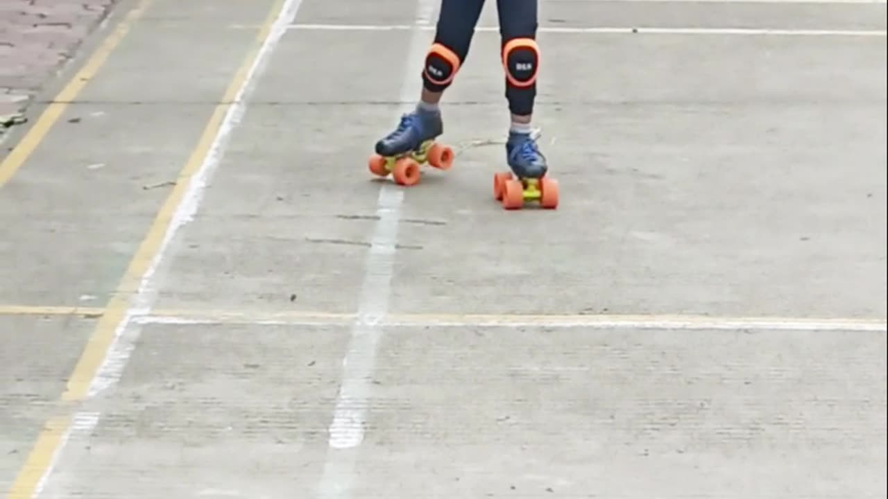 Speed skating on Quads | Skating | Skating Girl | #rumble #rumble studio #Harshalidhankhola
