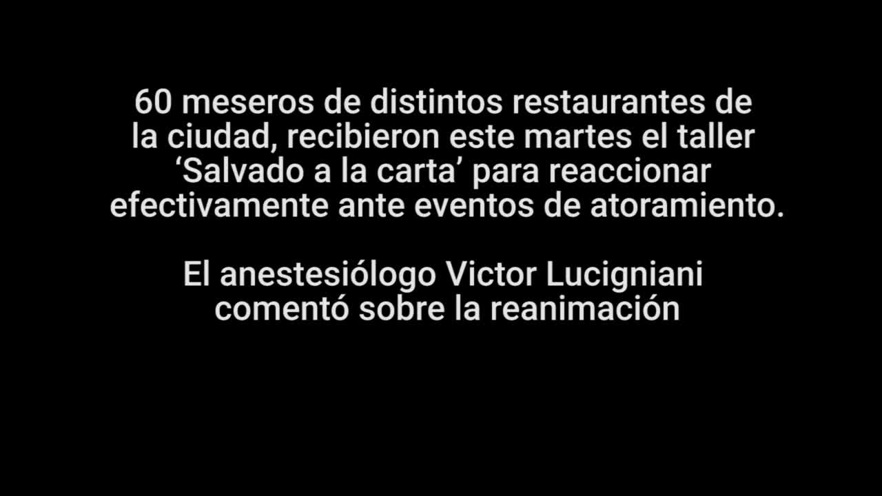 Meseros de Bucaramanga se capacitaron para atender ‘atoramientos’