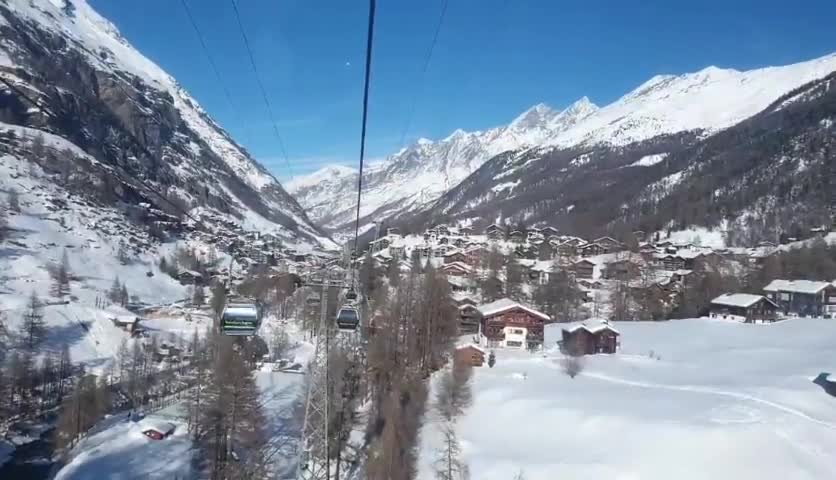 Zermatt cable car