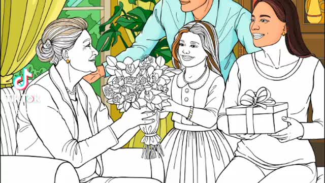 Coloring drawing #450