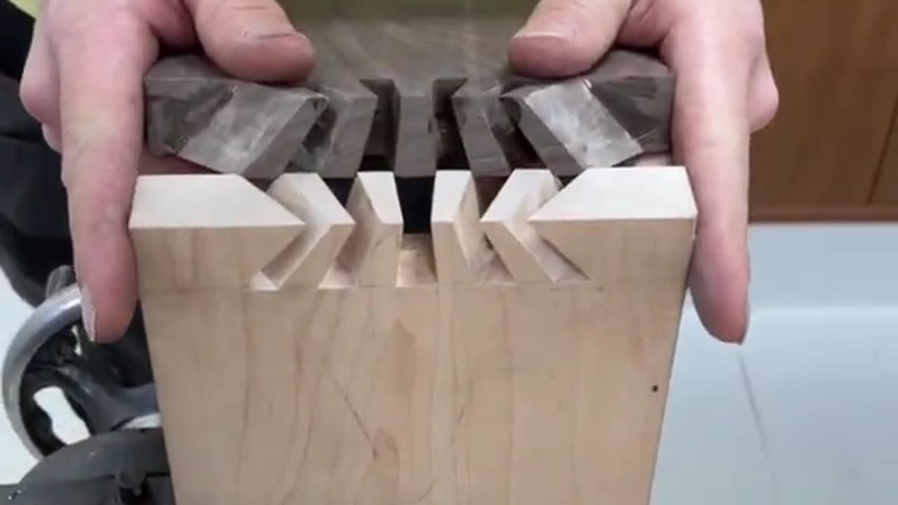 A great set of Japanese dovetails made