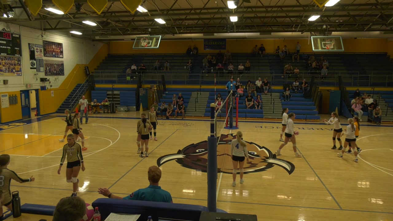 Clarkrange Highschool Volleyball Game 9/24/24