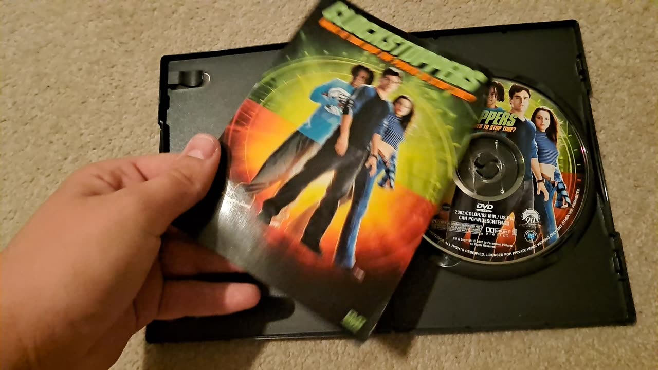 Clockstoppers (US) 2002 DVD (Region 1)