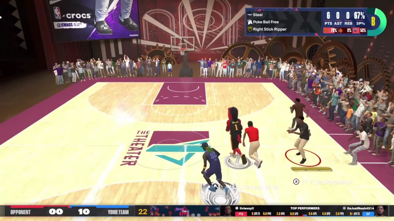 Some tuff 2k24 lockdown build clips.