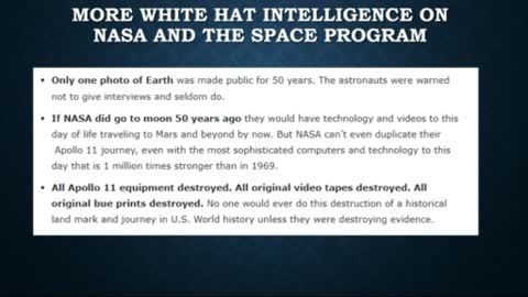 White Hats - NASA And The Space Program