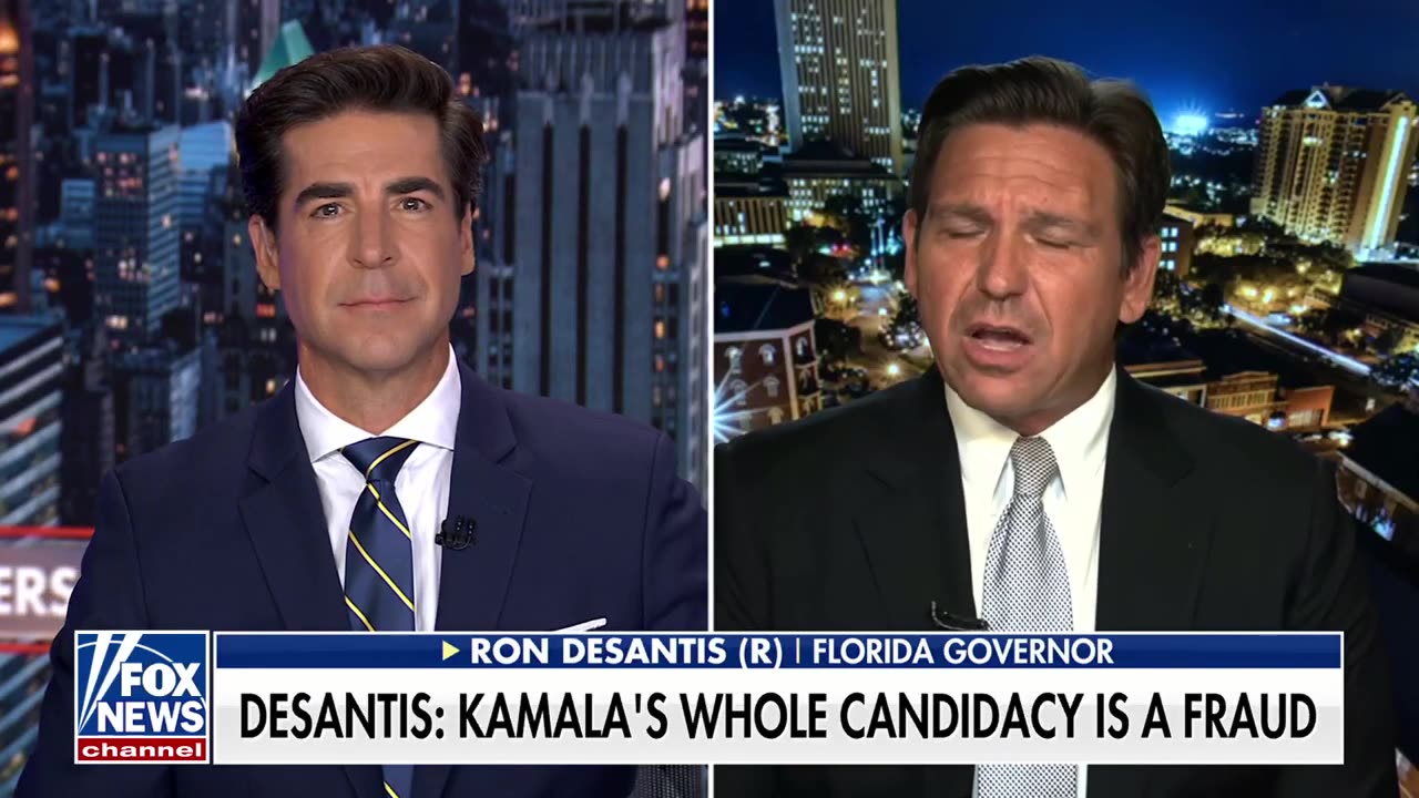 DeSantis_ Kamala Harris showed that her whole candidacy is a fraud