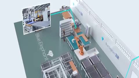 Smart automation of machines for Cabinet Making #shorts woodworking