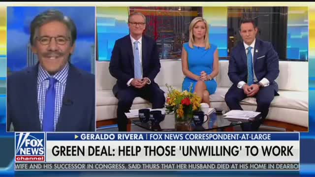 Geraldo gives positive review on Ocasio Cortez's Green New Deal