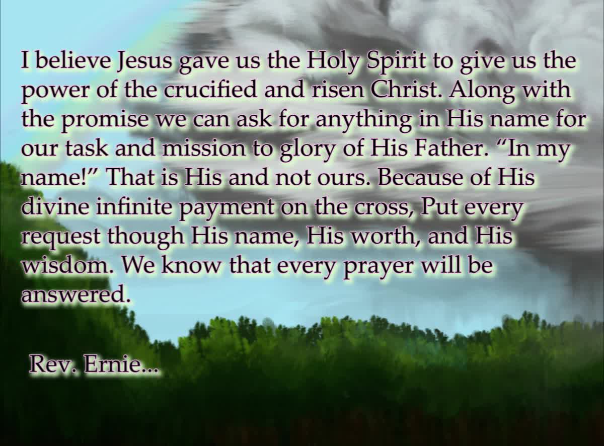 Daily Message from Rev. Ernie, March 28 2022
