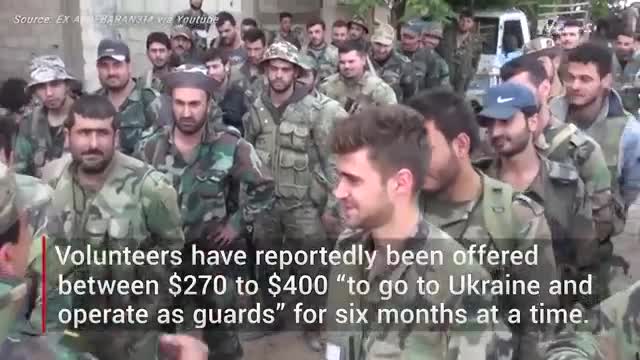 Moscow recruiting Syrians for urban combat - BREAKING NEWS Ukraine Russia war March 7, 2022