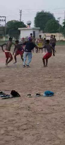 live kabadi practice match