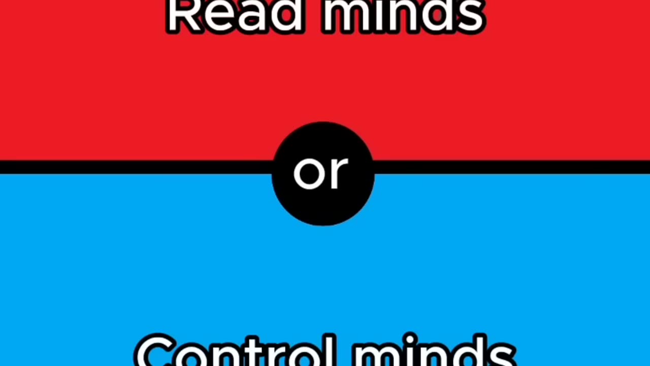 What would you rather?