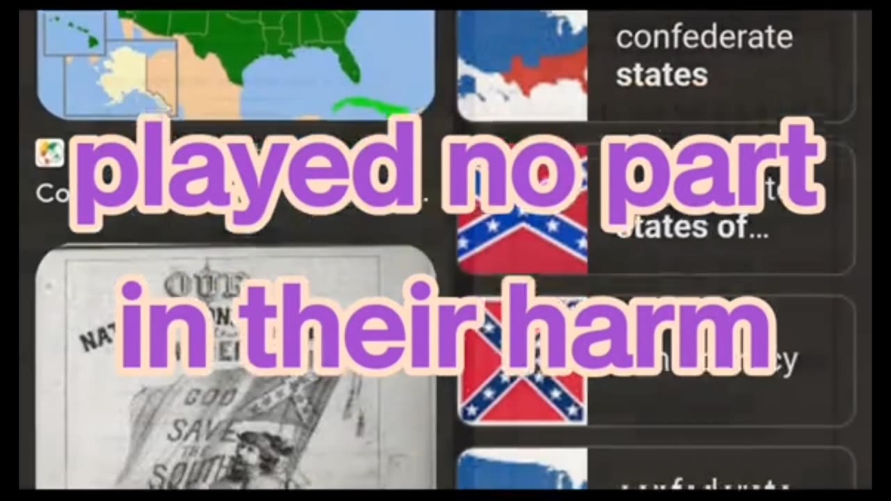 Hypocrisy of the confederate nations