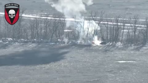 Insane Detonation of a Russian Excavator