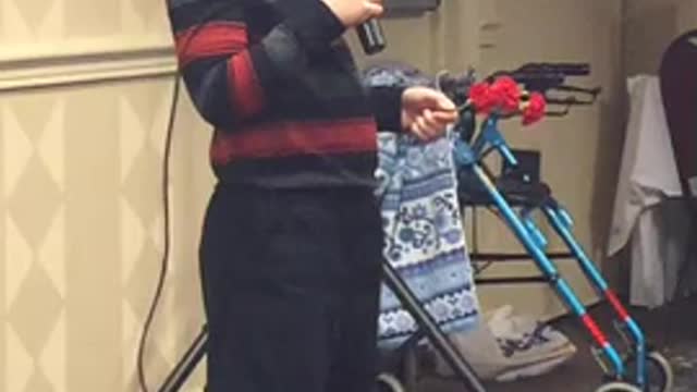 Smile (Nat King Cole Cover) - Sung by 7 year old boy