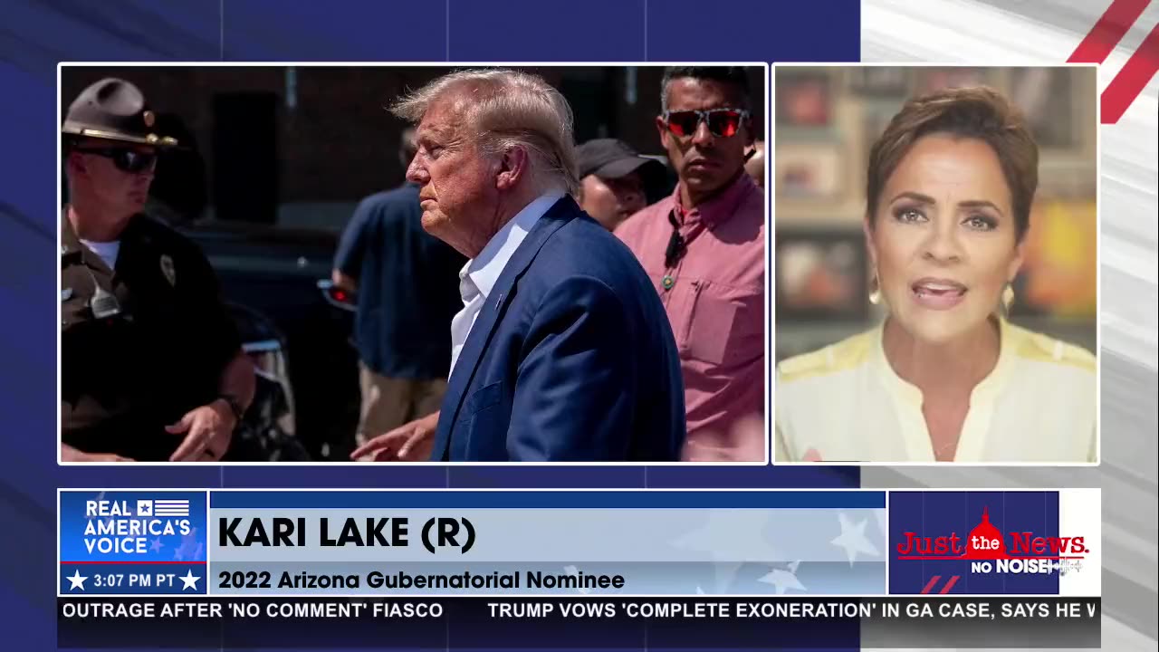 Kari Lake: Indictments are an effort to keep Trump off the ballot