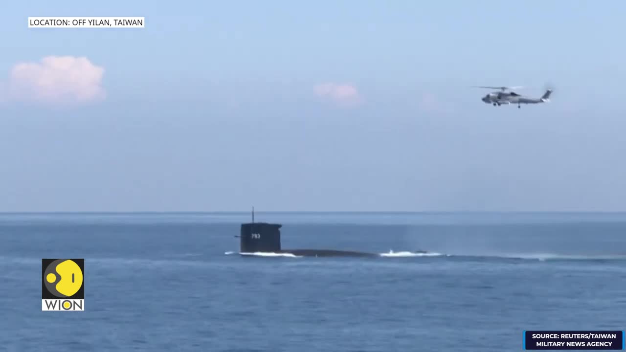 Taiwan president boards navy destroyer to oversee drills amid China tensions |