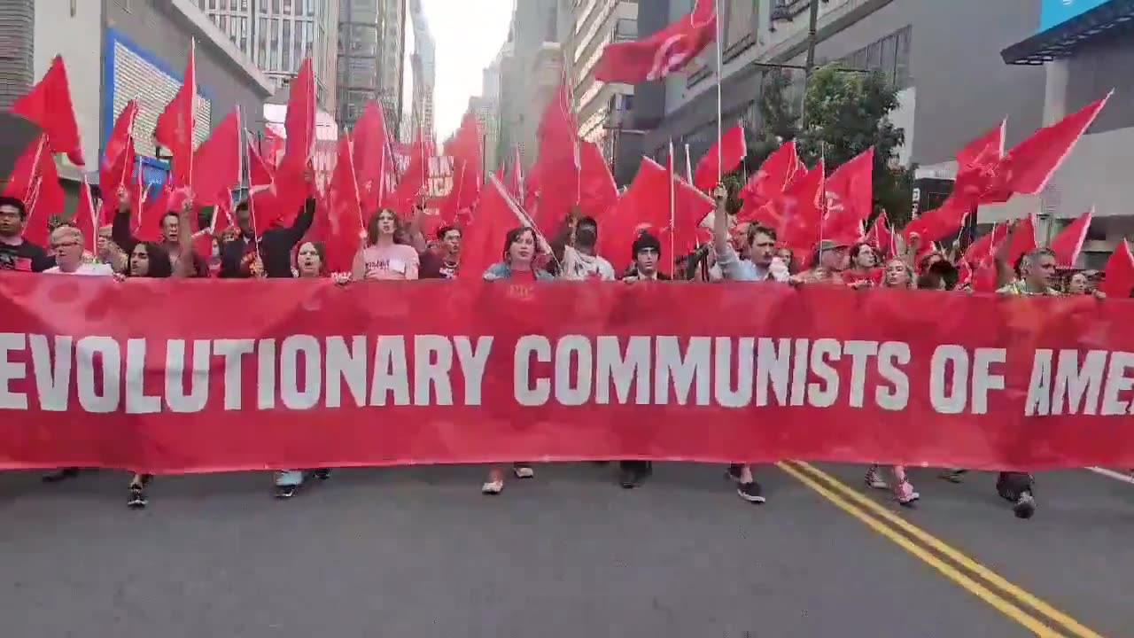 someone tell me what's going on in philly. Communists Marched in Philadelphia Today #philly