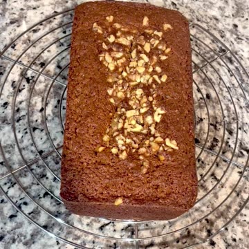 HEALTHY Spelt Banana Bread made with freshly milled flour.