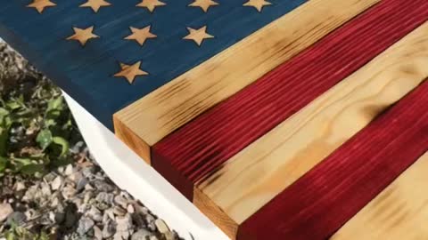 USAF Wooden Flag