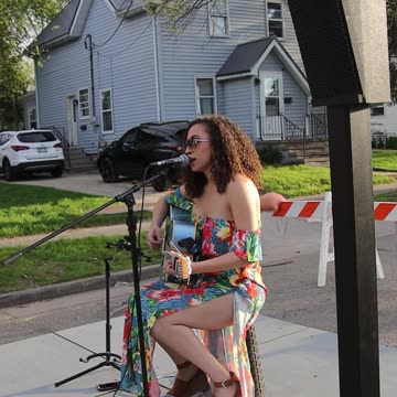 Rosanna Williams sings Imagine Dragons song Radioactive at Tipsy Taco & Tequila Bar.