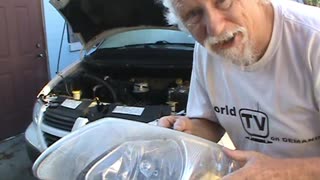 2005 Dodge Caravan How to replace the Headlights