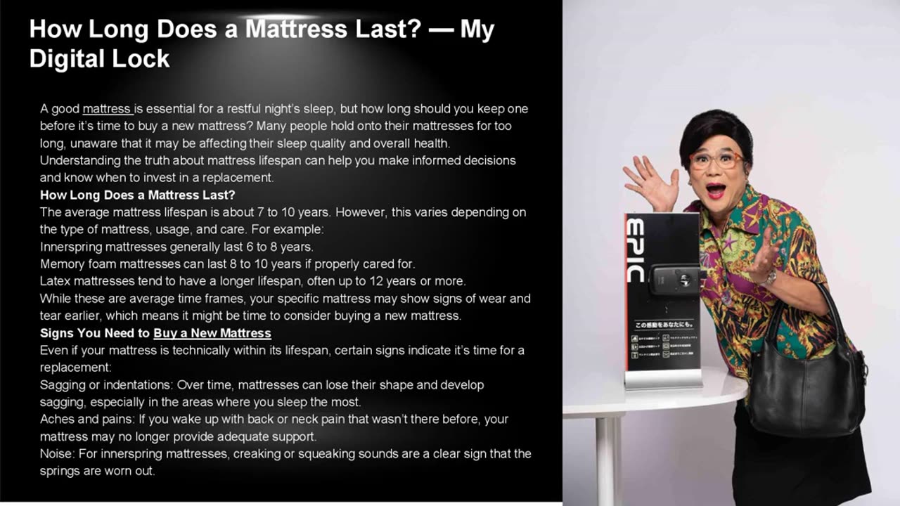 How Long Does a Mattress Last? — My Digital Lock