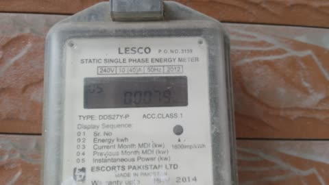 How to check electric meter reading ⚡ in pakistan