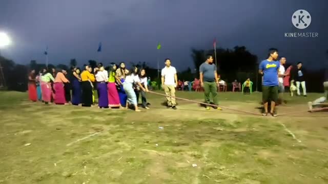 Tug of war for girl sports