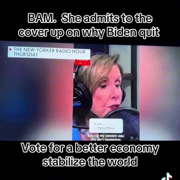 Nancy Pelosi - Joe Biden - Donald Trump