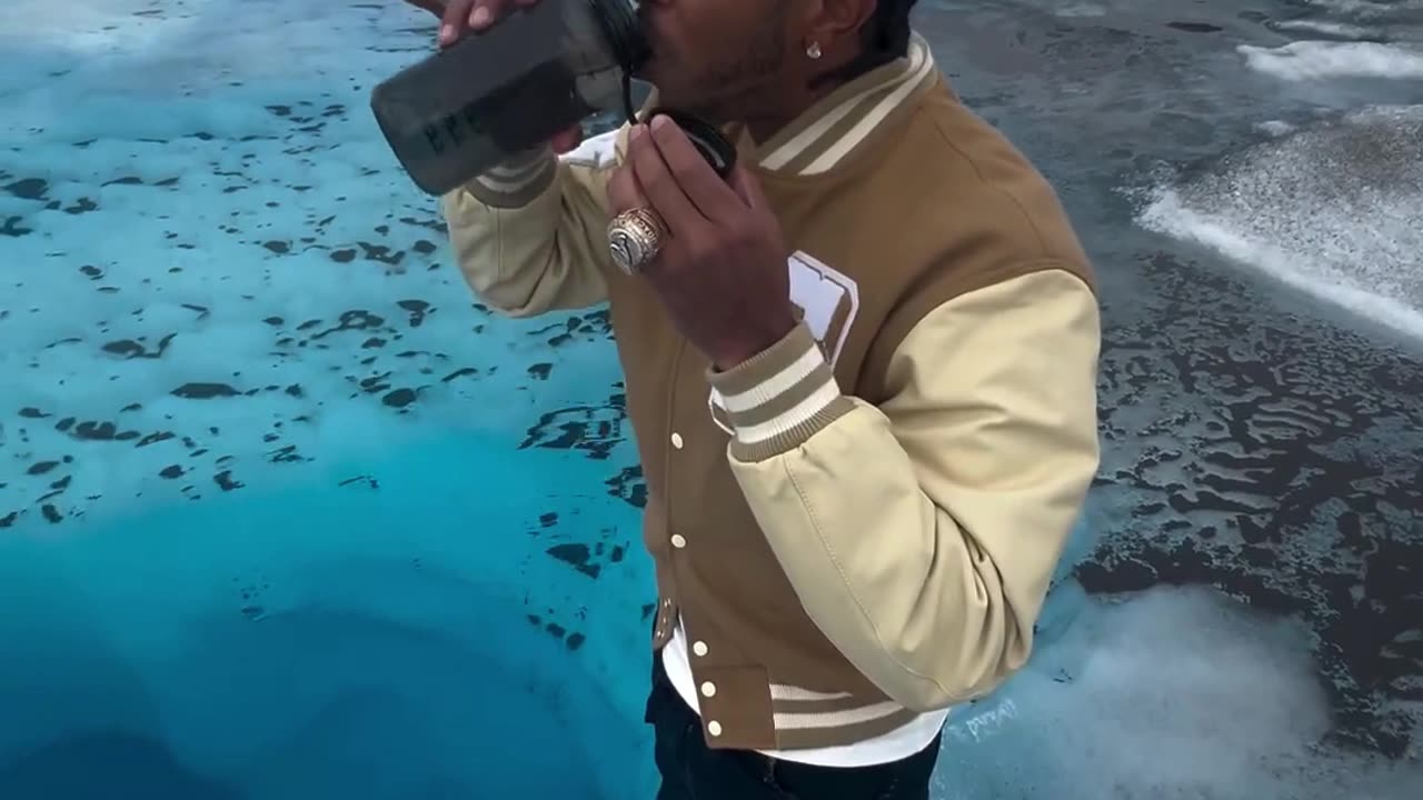 Ludacris Pulled up to Alaska to Try Fresh Glacier Water