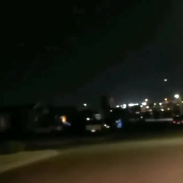 and seen something in the sky in a parking lot