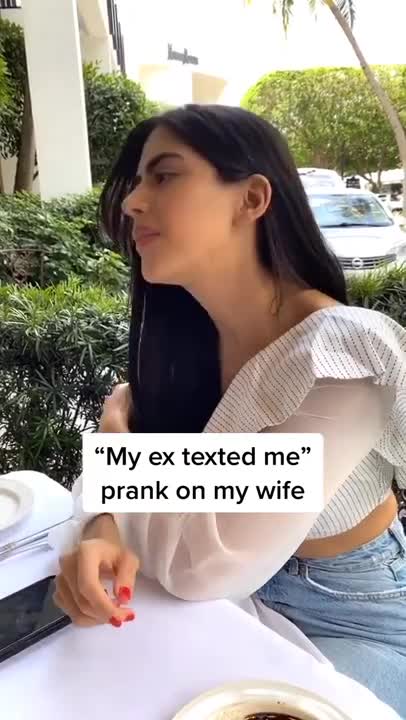 Telling My Wife My Ex Texted Me #shorts