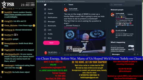 2022-03-31 22:00 EDT - The MAGA Mullet Show: with MagaSwaga