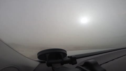 MONSTRUOUS sandstorm in the Campo de Piedra Pómez in Argentina.