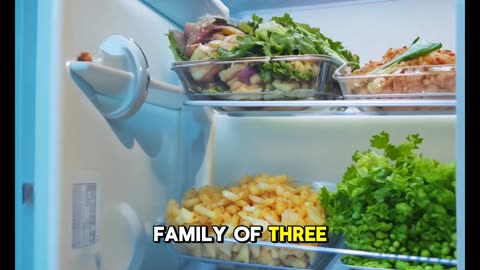 Budget meal plan for a family of 3