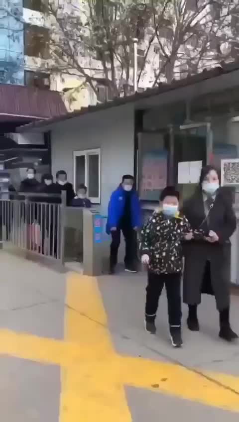 China is only testing children with their rectal tests