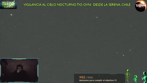 Night Sky Surveillance Uncle UFO Chile 10-25-24 mix 80 90 hits UFO Videos Ufo Sighting