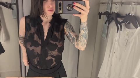 Trendy Transparent Shirt Try on Haul | No-Bra Fashion Inspiration | #AsianTryOnHaul
