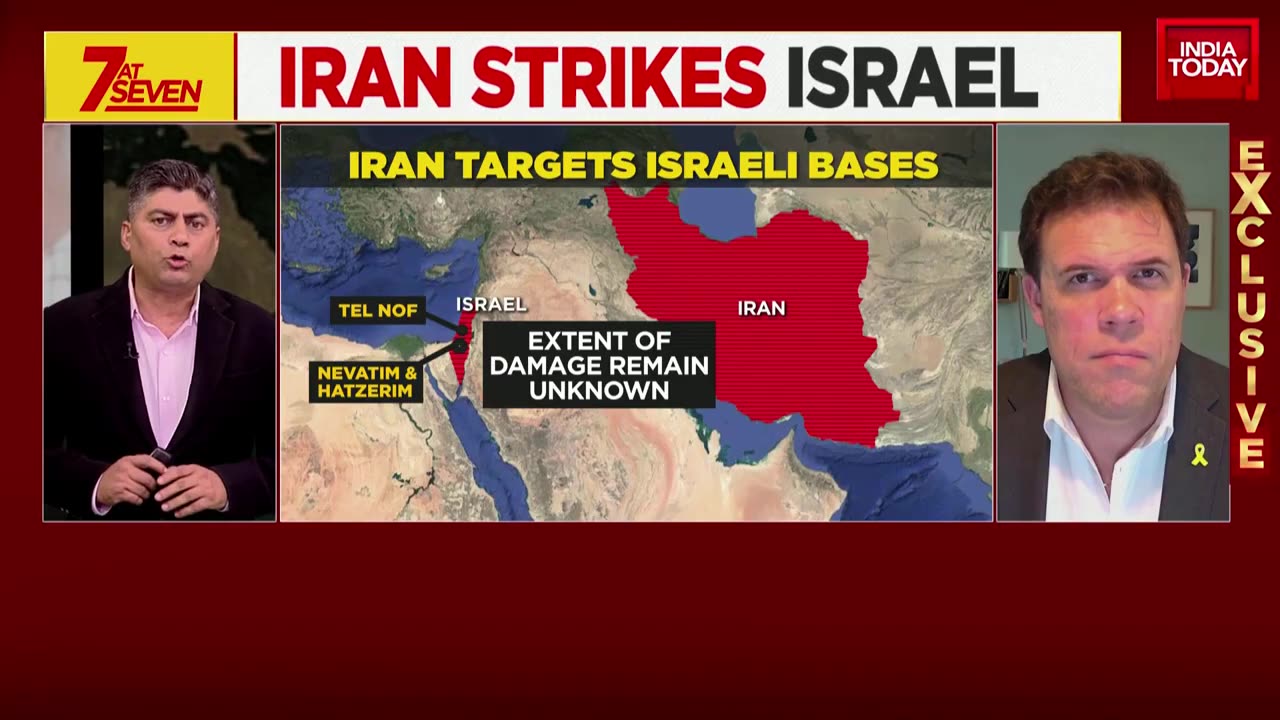 Iran Declares War on Israel: Multi-Front Conflict Involving 7 Nations Erupts