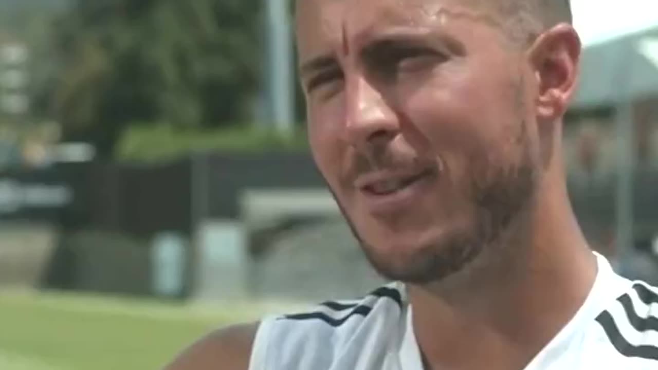 Eden Hazard describes his career in one word