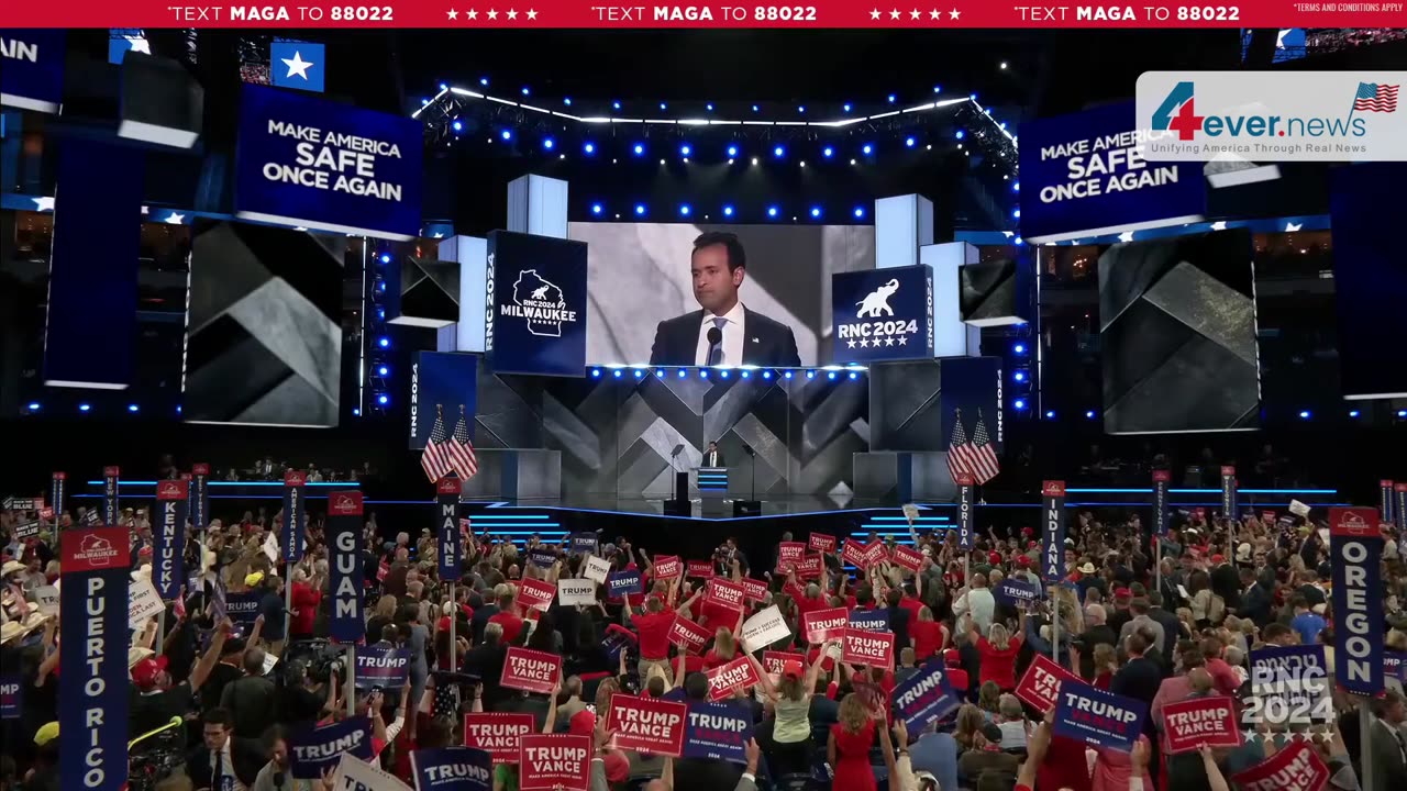 RNC 2024 🐘 Businessman Vivek Ramaswamy Full Speech